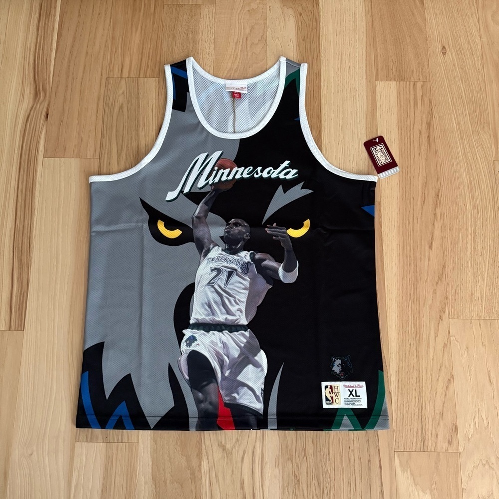 Kevin Garnett Timberwolves‎ Mitchell & Ness
NBA Sublimated Player Tank Size XL